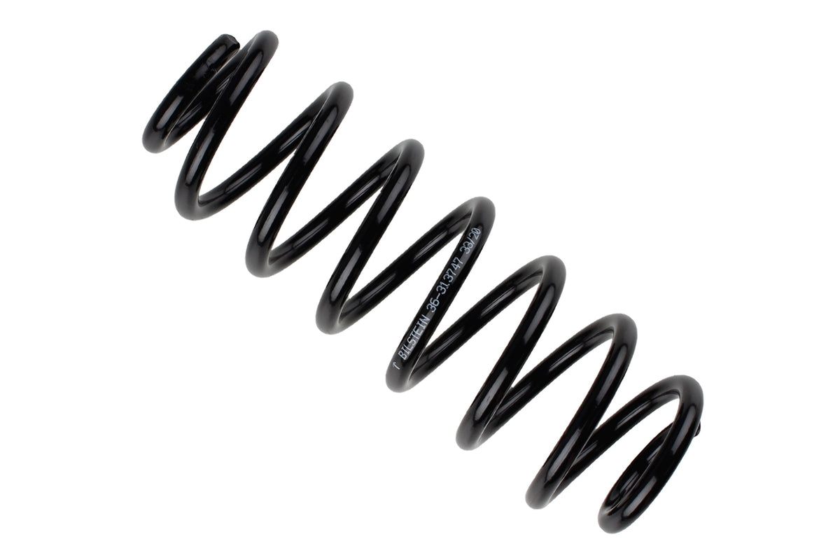 Bilstein B3 OE replacement coil springs for Volkswagen Passat 3C2 H, model 36-313747, shown installed on the vehicle.