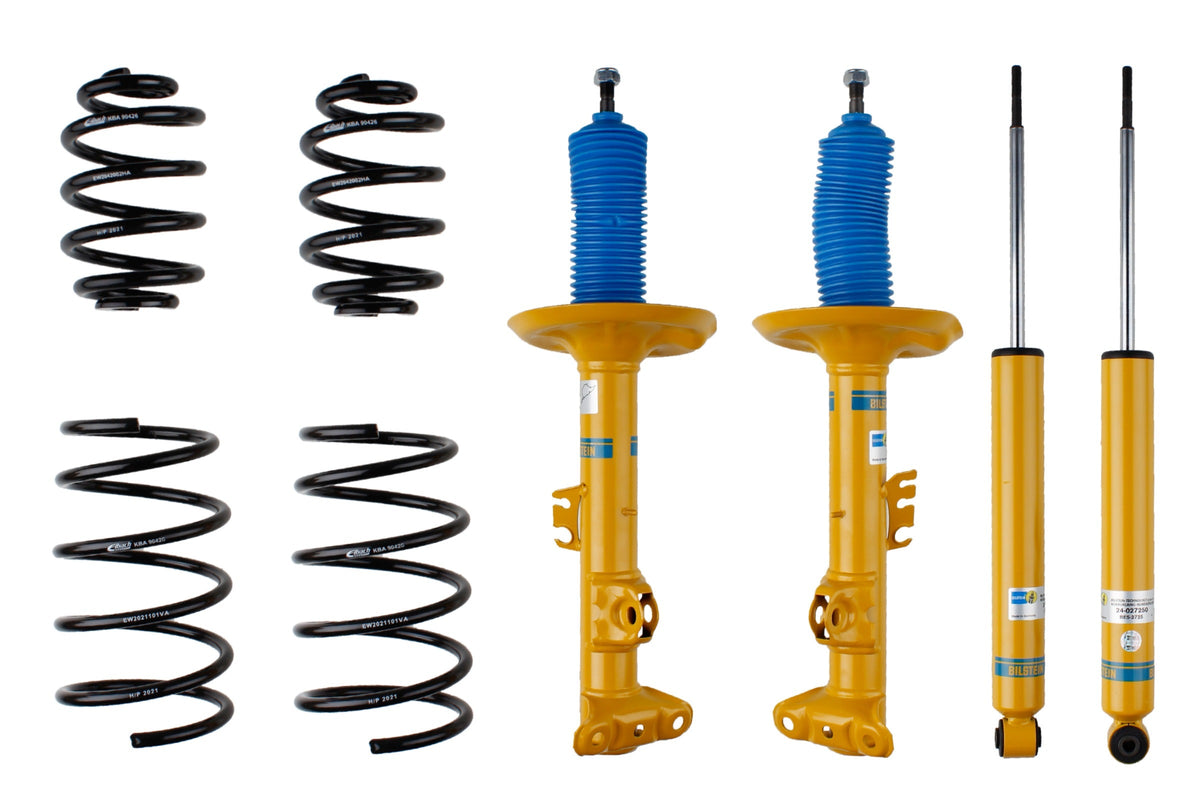 Bilstein B12 coilover suspension kit for BMW 3 Series Touring E36, featuring adjustable coilovers and suspension components.