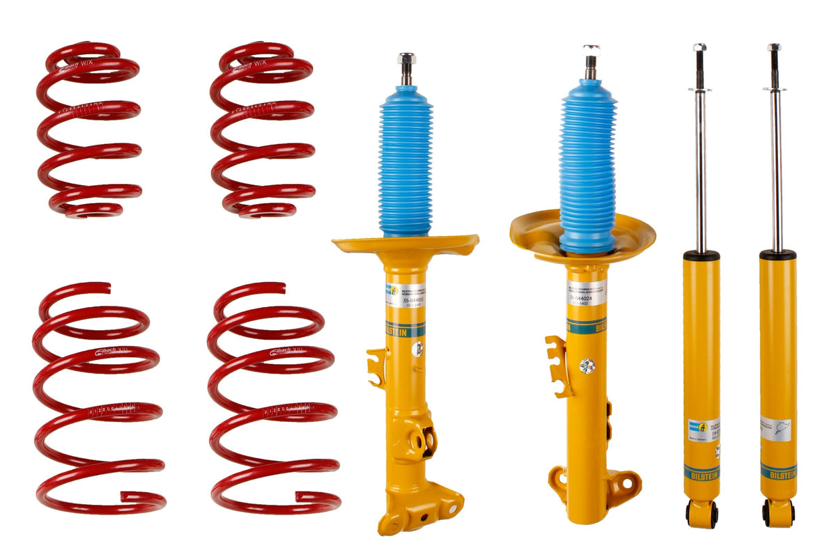 Bilstein B12 Coilover Kit suspension setup for BMW 3 Series E36 Touring, featuring adjustable coilover shocks and strut components.