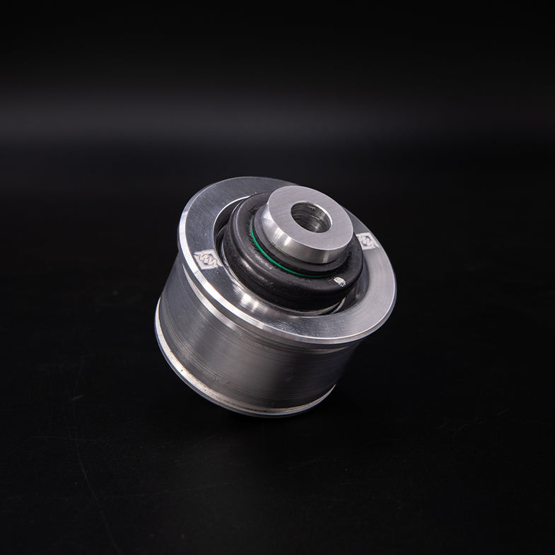 Suspension Secrets solid front control arm bushes for BMW G87 M2, durable suspension linkage components for improved handling.