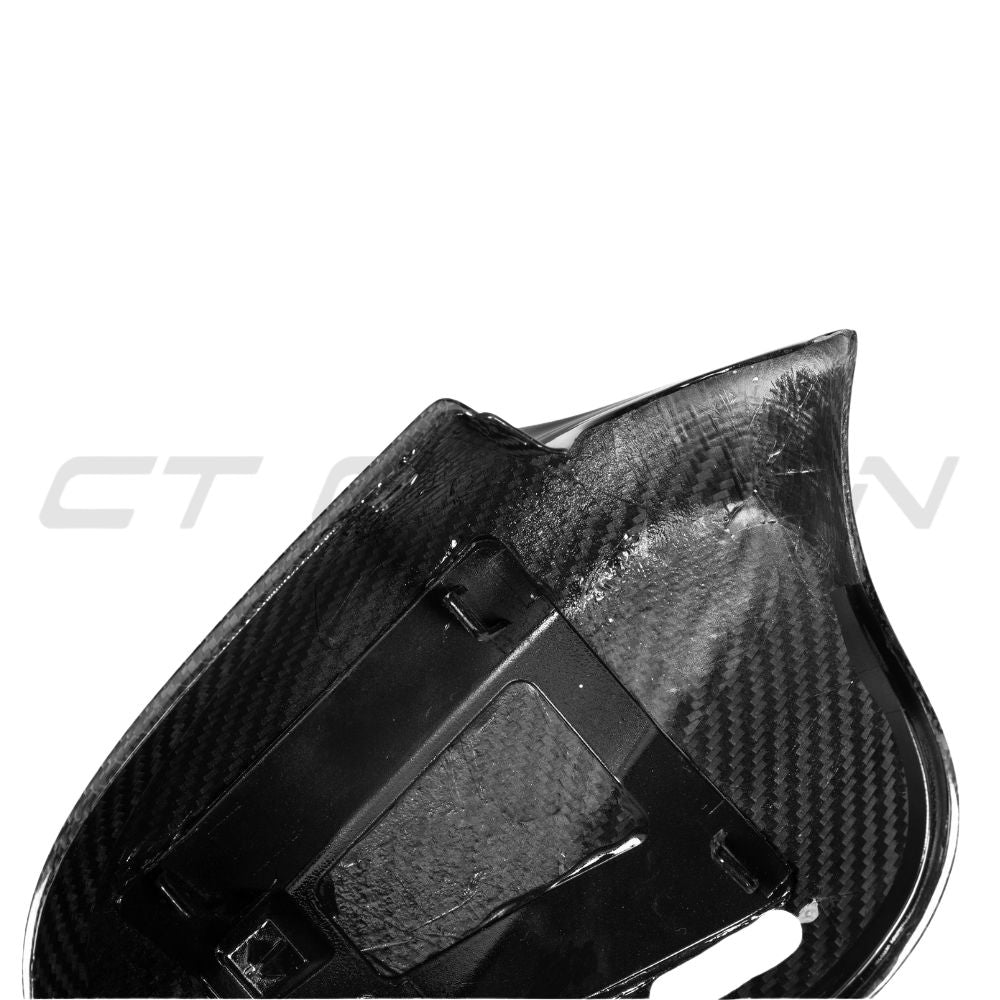 BMW 1 & 3 Series E82/E83/E87/E90/E91/E92/E93 2011-2013 LCI pre-preg carbon fiber mirrors by CT Carbon