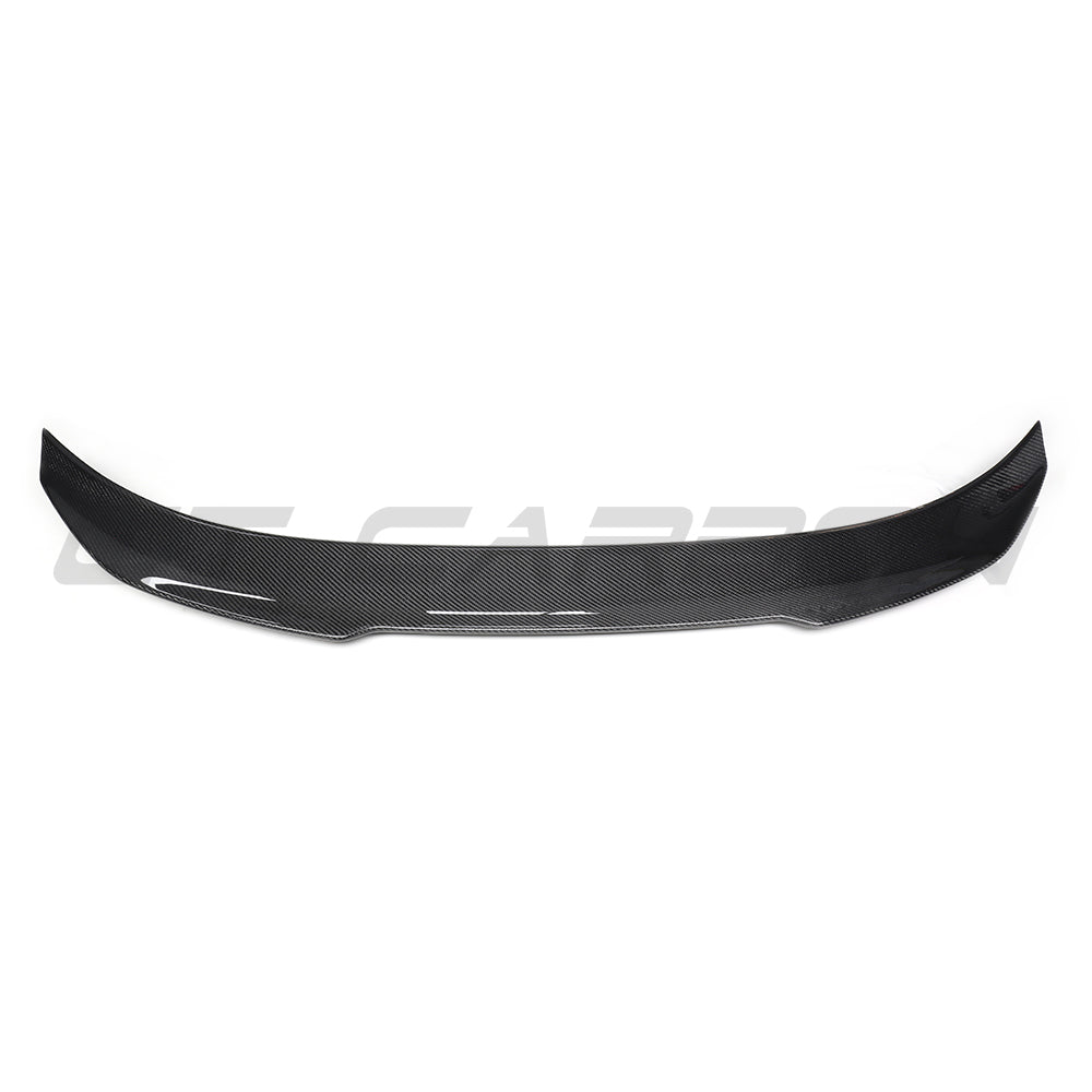 BMW 8 Series and M8 G16/F93 carbon fibre spoiler by CT Carbon, with a sleek, aerodynamic design for sporty performance.