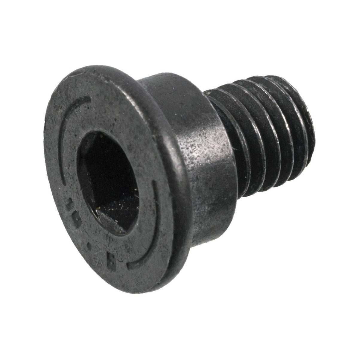 Genuine BMW brake disc retaining bolts, part 34211161806, shown in close-up on a brake disc for BMW vehicles.