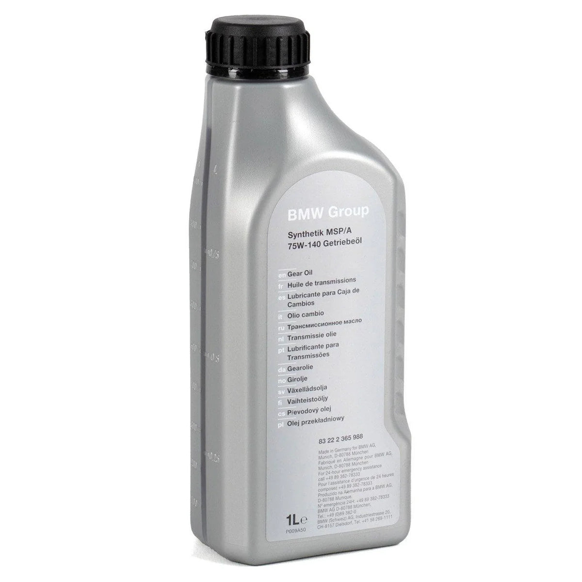 Genuine BMW LSD Differential Oil MSP/A 1L - 83222365988