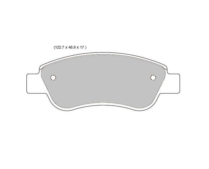 PBS front brake pads for Toyota Aygo B1/B4, performance brake pads with part number 8419, shown in the image.