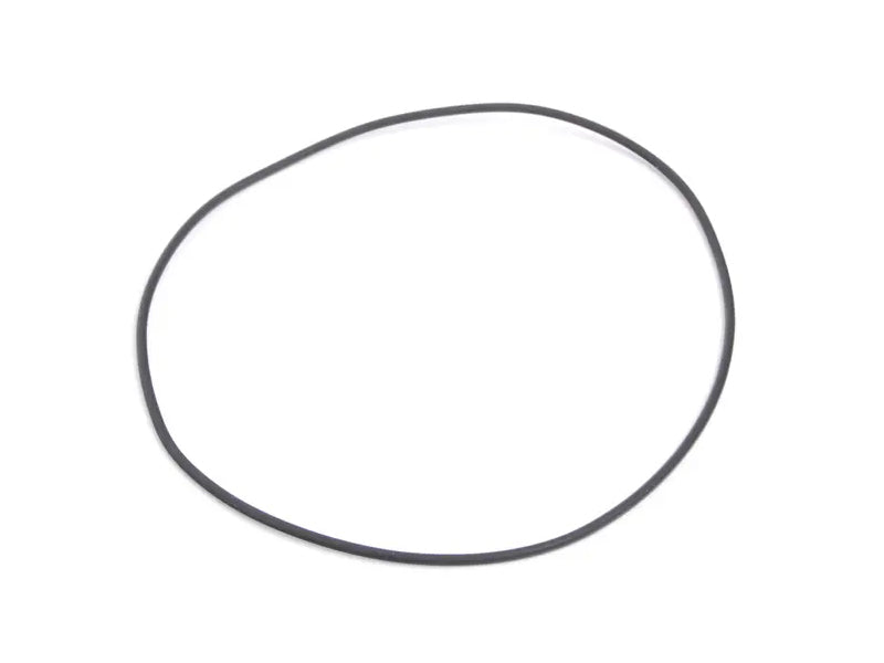 Genuine Porsche cylinder cover base gasket for Porsche 996 and 997 GT3 engines, showing the gasket's detailed rubber and metal edges.