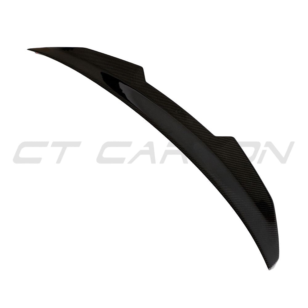 Audi RS3 8V saloon facelift full carbon fibre kit by CT Carbon, featuring sporty aerodynamic components and spoiler.