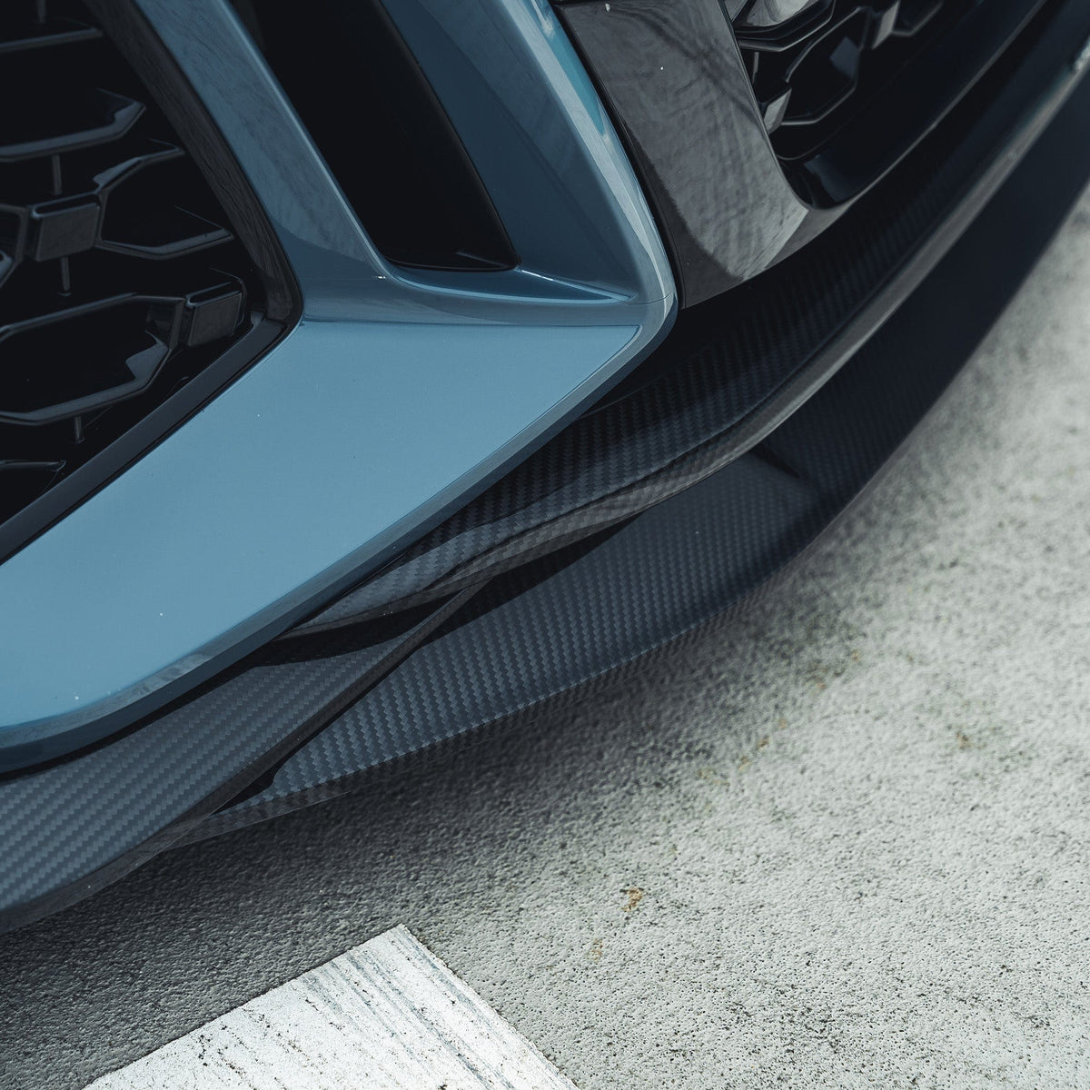 AUDI RS3 8Y saloon full CT Design Kit by CT Carbon, featuring carbon fiber accents and styling enhancements for 2022-2024 models.