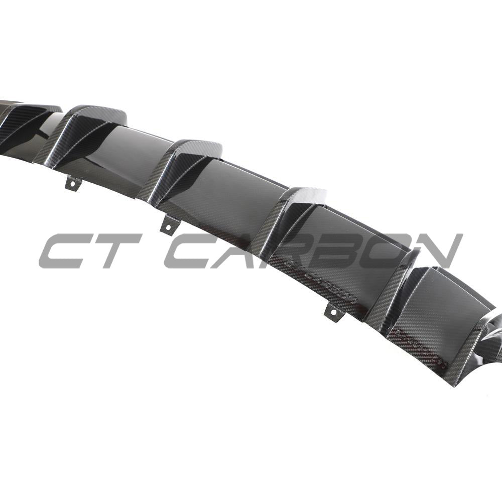 Audi RS6 Avant full carbon fibre kit by CT Design V2, featuring sleek carbon fibre panels and accents on the vehicle.