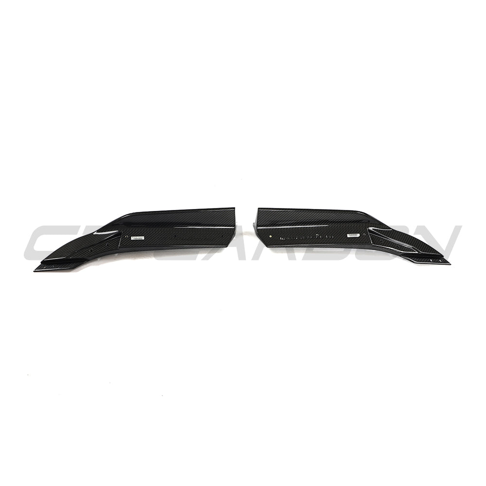Audi RS6 C8 Avant full carbon fibre kit by CT Design, featuring a carbon fibre diffuser and aerodynamic accents.