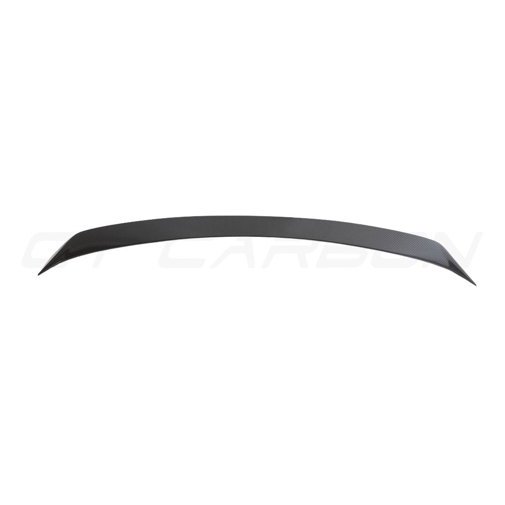 Audi RSQ8 2020 carbon fibre rear boot spoiler by CT Carbon, showcasing the sleek, aerodynamic design on the vehicle.