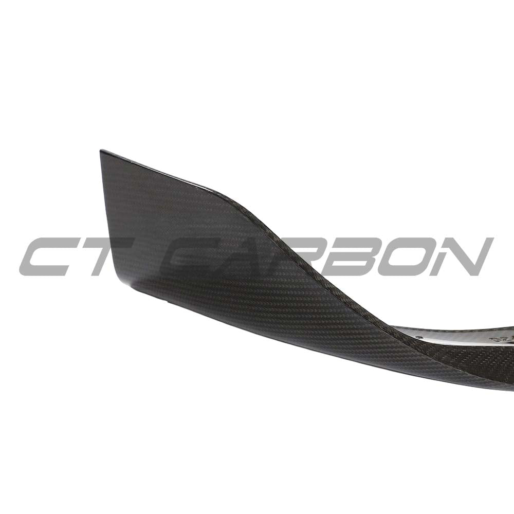 BMW 1 Series F40 2019-2024 CT Design carbon fibre kit with splitter, showcasing lightweight, high-quality carbon fibre details.