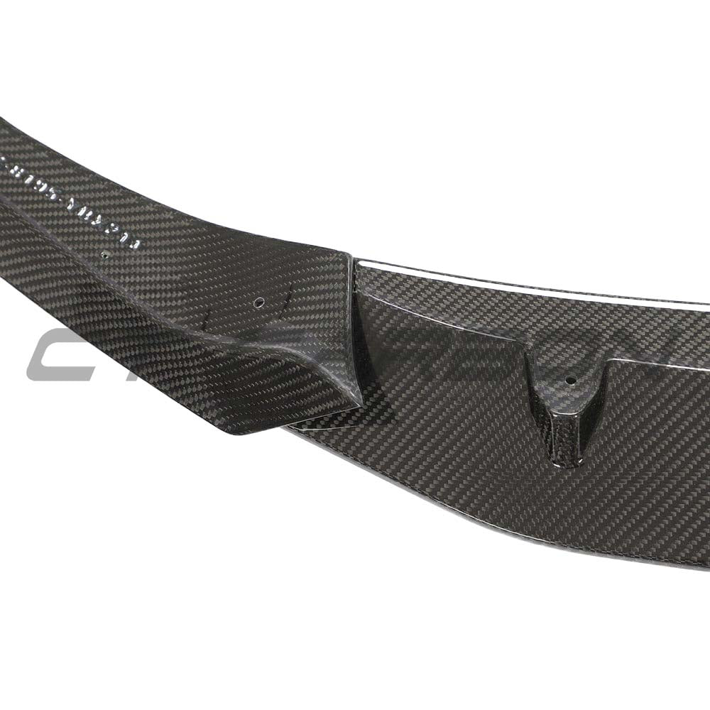 BMW 1 Series F40 full carbon fibre kit by CT Design, featuring a carbon fibre splitter for a sporty look and enhanced aerodynamics.