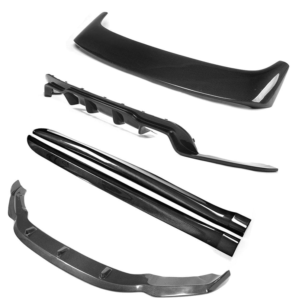 BMW F85 X5M CT Carbon full kit featuring carbon fiber components for a sleek, high-performance look.