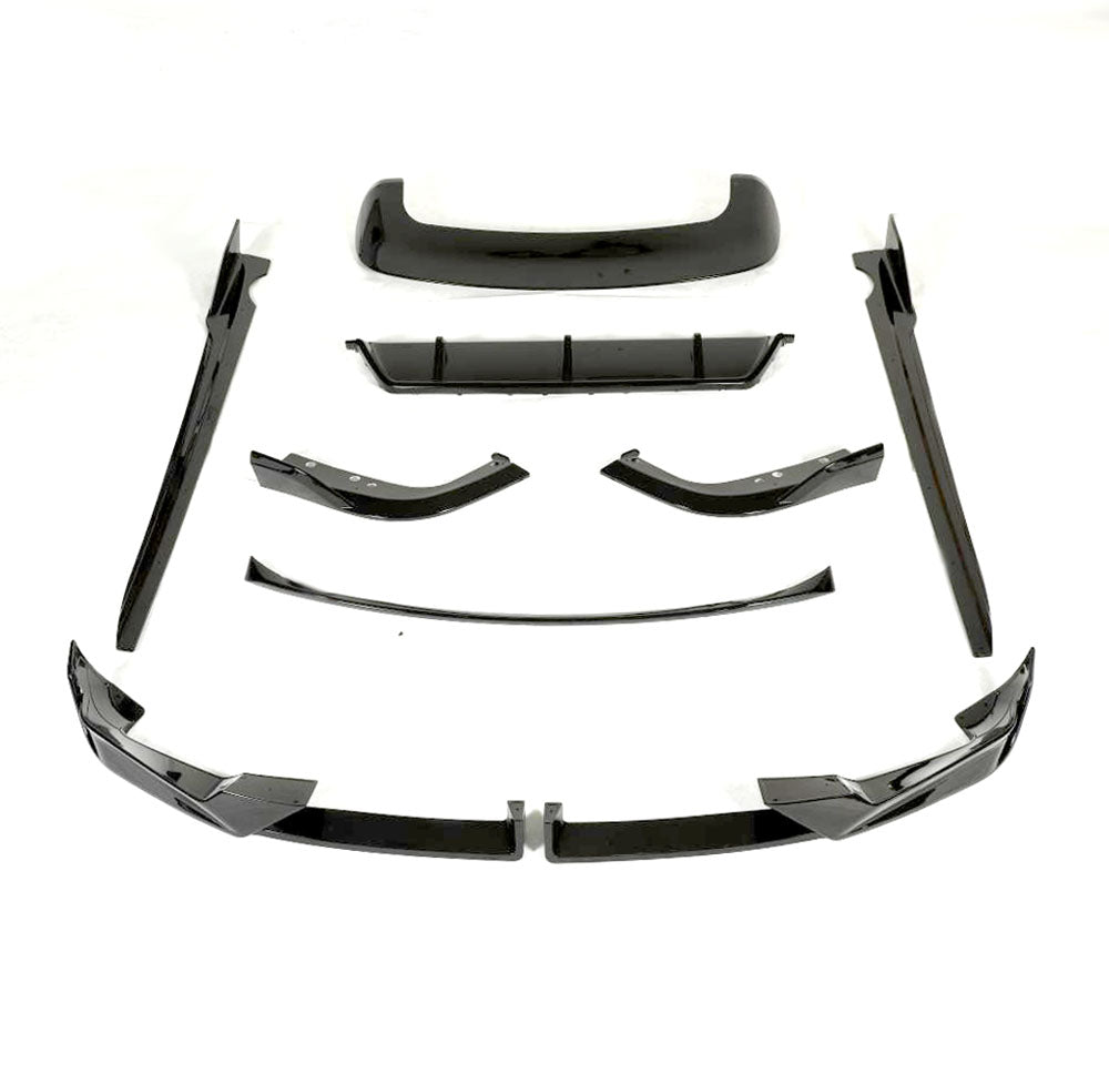 BMW G05 X5 LCI full gloss black kit by CT Carbon, featuring sleek, high-quality exterior accessories for the G05 X5 SUV.