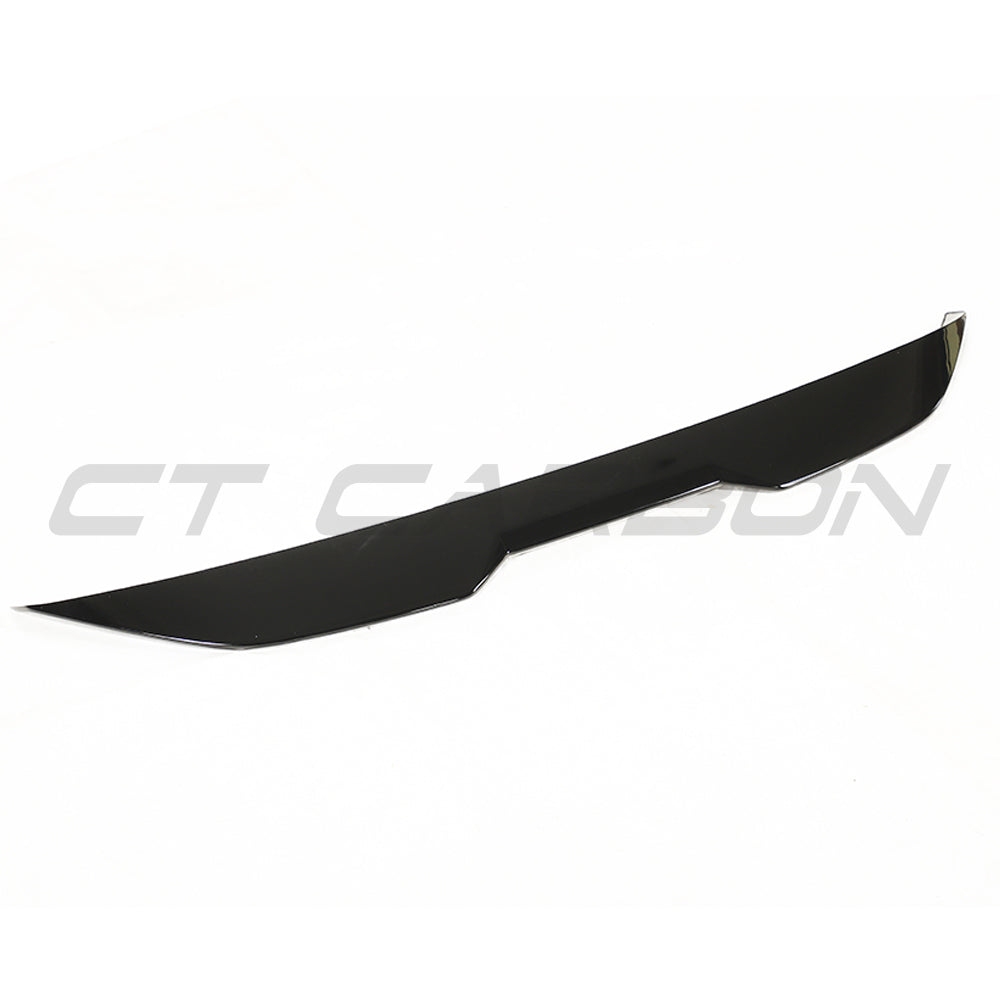 BMW G42 2 Series full gloss black kit by CT Carbon, showing sleek, high-gloss black exterior components for the vehicle.