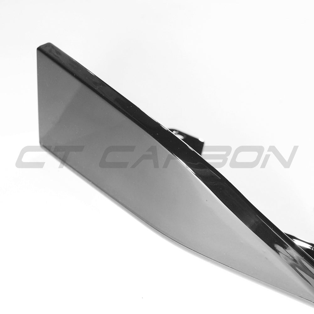 BMW G42 2 Series full gloss black kit by CT Carbon, featuring sleek, high-quality carbon fiber components for a sporty look.