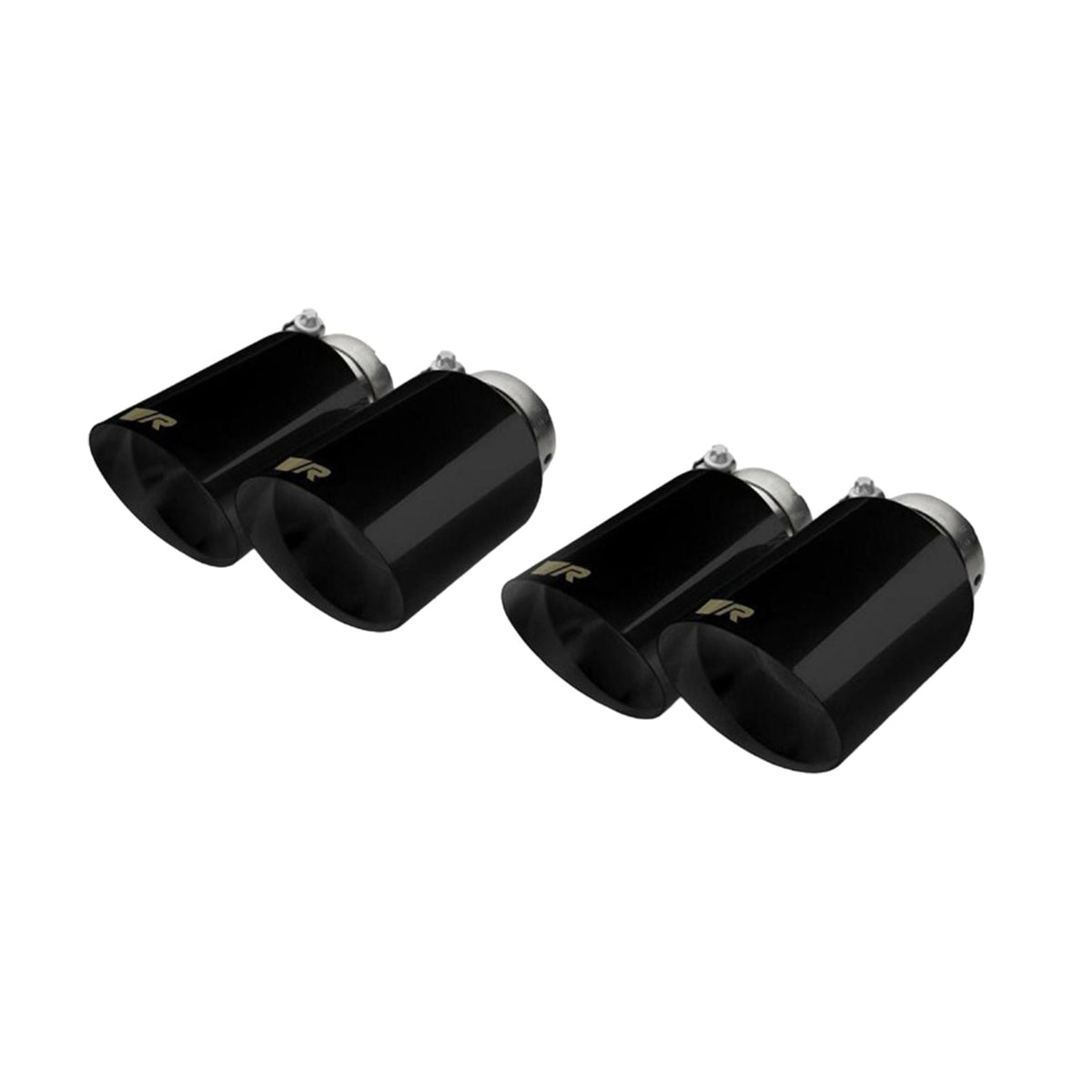 Remus BMW G80 M3 G82 M4 cat back exhaust system with dual tips and sporty design on a vehicle.