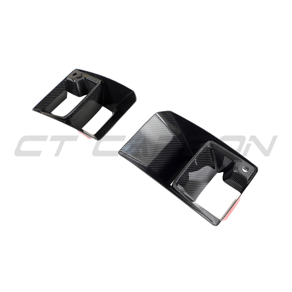 BMW G87 M2 CT Design full carbon fibre kit, featuring lightweight ducts and aerodynamic components on a sleek sports car.