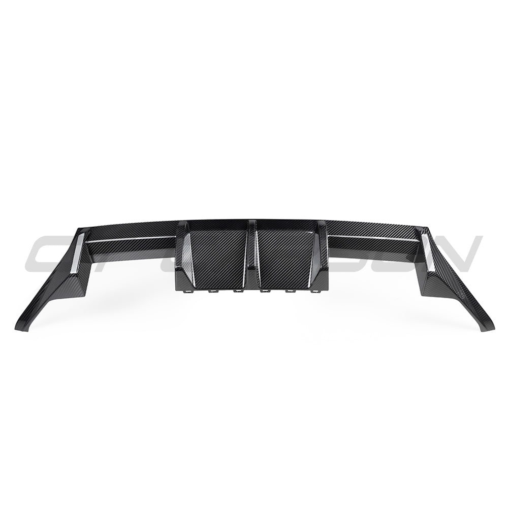 BMW G87 M2 full carbon fiber kit by CT Carbon, including body panels and accessories, featuring a sleek MP style V2 design.