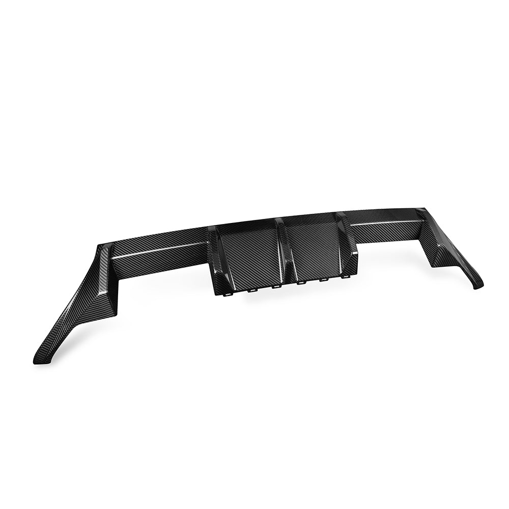 BMW G87 M2 full carbon fiber kit by CT Carbon, featuring MP style components on a sleek car with a carbon fiber finish.