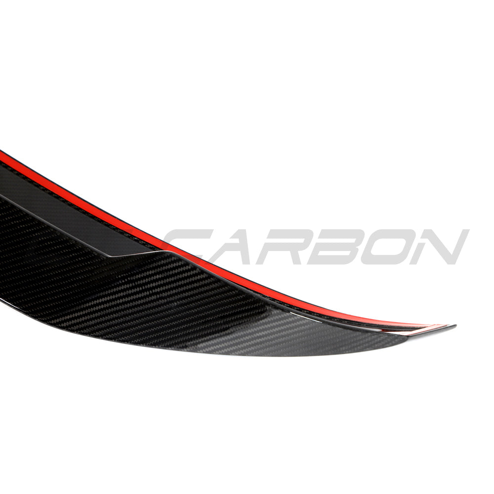 BMW G42 2 Series 2022+ full carbon fibre kit by CT Carbon, includes spoiler and aerodynamic components, shown on vehicle.