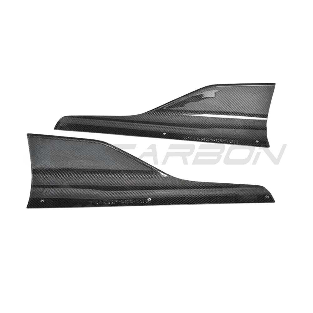BMW M2 F87 full carbon fiber kit by CT Carbon, including car body panels and aerodynamic components, installed on the vehicle.