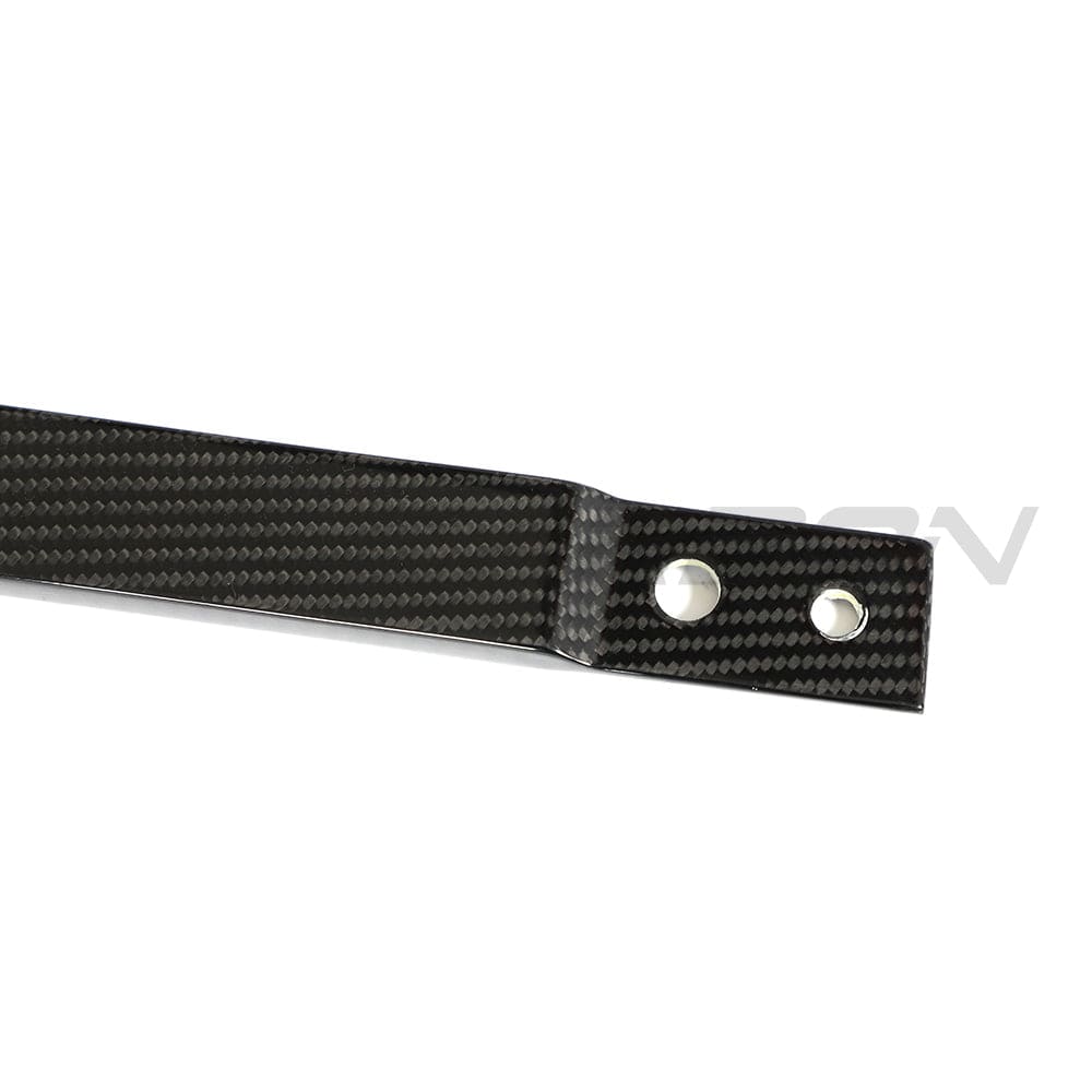 BMW M2, M3, M4 G87, G80, G81, G82, G83 Carbon Fibre Engine Strut Brace by CT Carbon, showing the sleek, lightweight design.