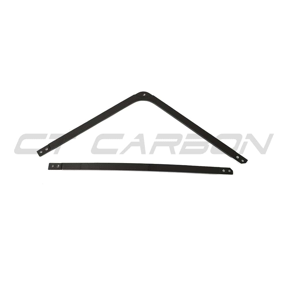 BMW M2, M3, M4 G87/G80/G81/G82/G83 carbon fiber engine strut brace by CT Carbon, showcasing lightweight, durable performance accessories.
