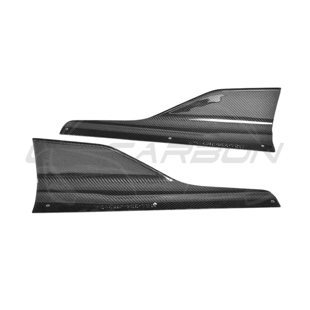 BMW M2C F87 full carbon fiber kit by CT Carbon, featuring V3 design, shown on the car’s exterior with carbon fiber components.
