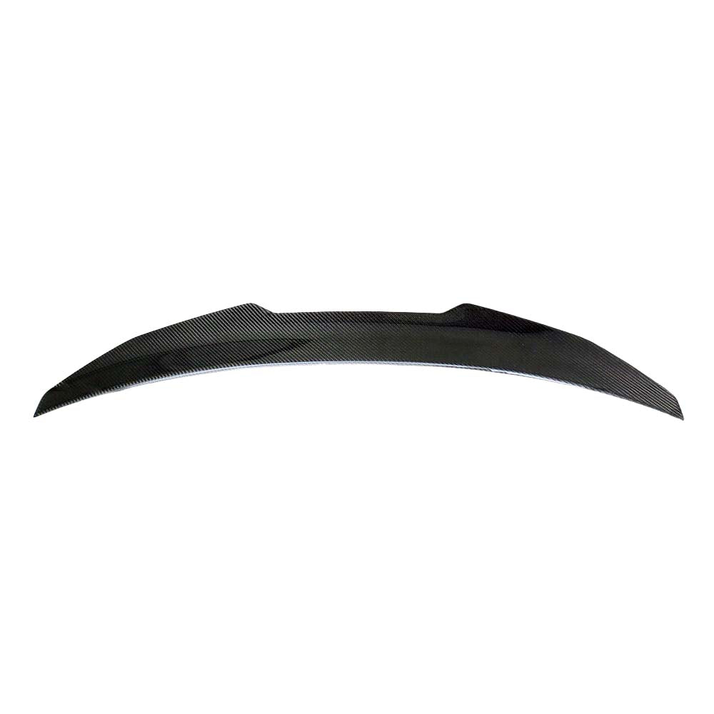 BMW M3 G80 and 3 Series G20 carbon fibre spoiler by CT Carbon, showing the sleek V2 style aerodynamic design.