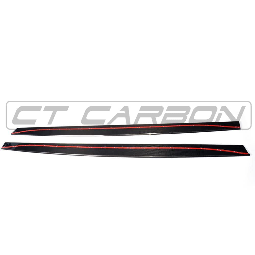 BMW M4 F83 convertible full carbon fiber kit by CT Carbon, showing detailed carbon fiber components on the car.