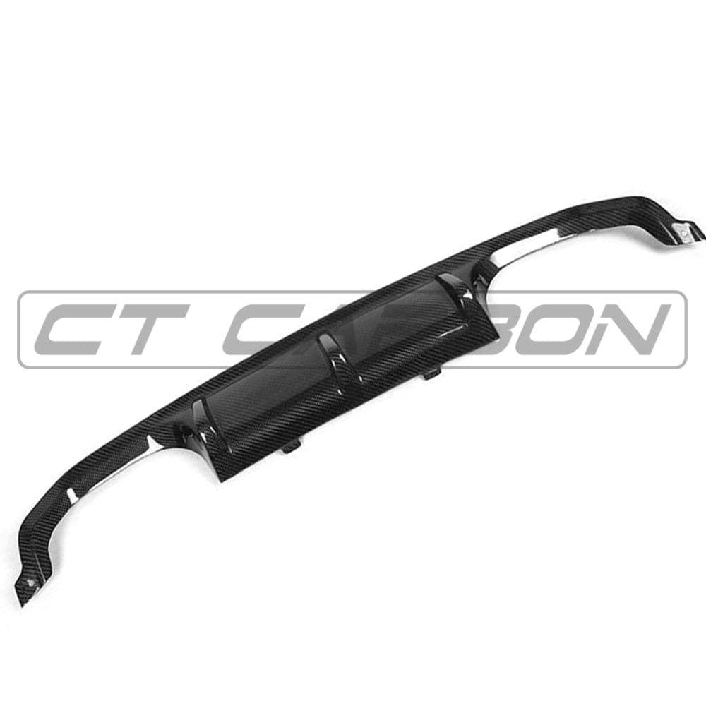 BMW M4 F83 convertible full carbon fibre kit by CT Carbon, showing detailed carbon fiber components on the car.