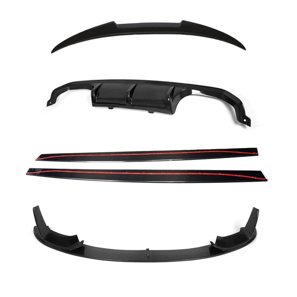 BMW M4 F83 convertible full carbon fibre kit by CT Carbon, showing lightweight, aerodynamic carbon fibre components on the car.
