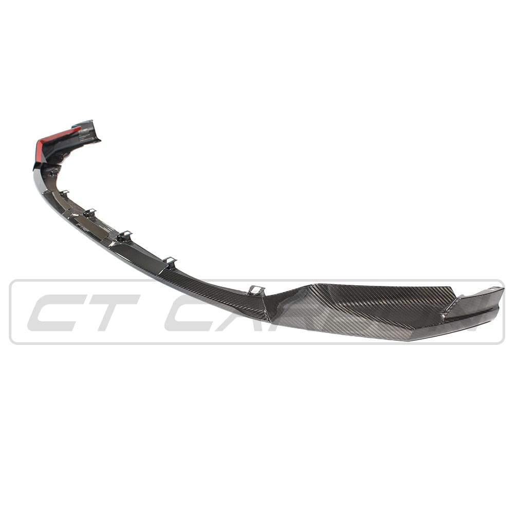 BMW M4 G83 full carbon fiber kit by CT Carbon, featuring lightweight, high-performance carbon fiber components on a sleek sports car.