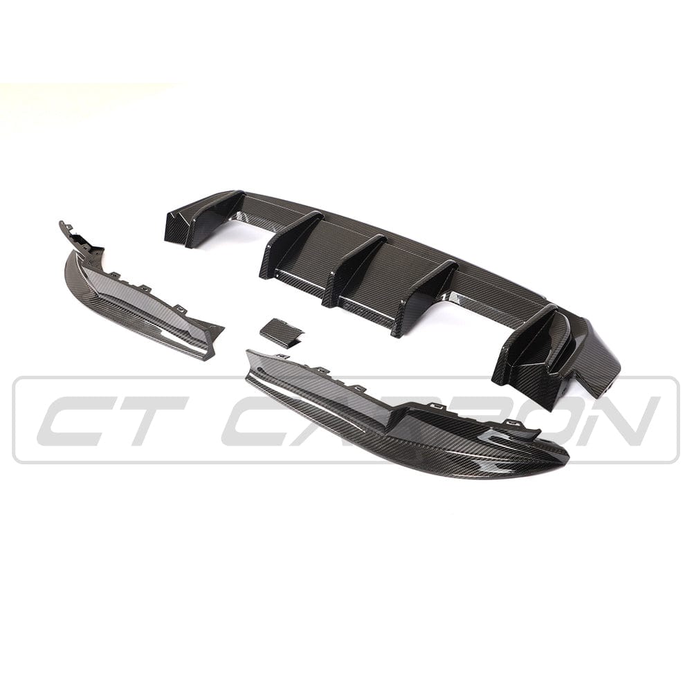 BMW M4 G83 full carbon fibre kit by CT Carbon, featuring sleek, lightweight carbon fibre parts for enhanced performance and style.