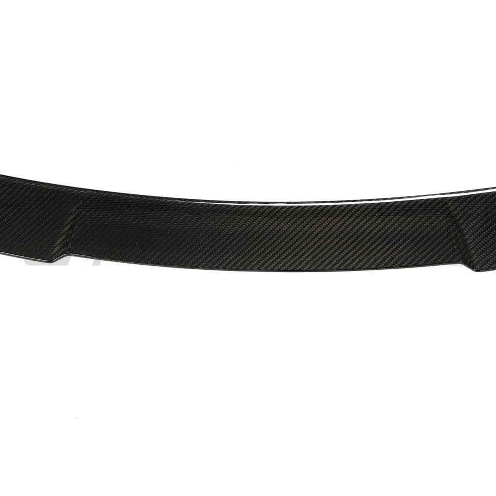 BMW M4 G82 G22 Carbon Fibre Spoiler by CT Carbon, showcasing the sleek, aerodynamic design in black carbon fiber.
