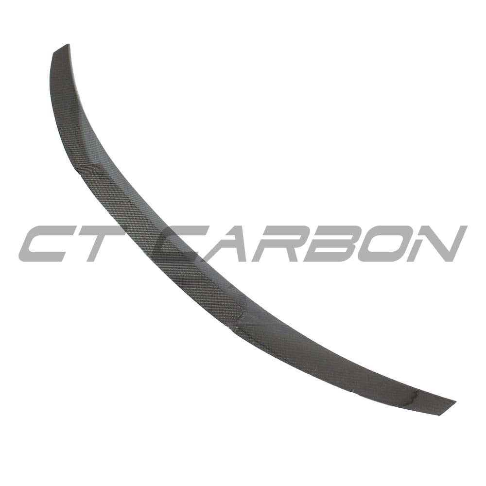 BMW M4 G82 G22 carbon fibre spoiler by CT Carbon, V3 style, lightweight aerodynamic rear spoiler for sporty look.