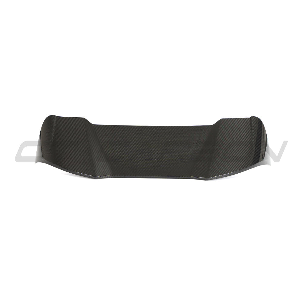 BMW X3 G01 carbon fibre spoiler by CT Design, showcasing sleek, lightweight V2 spoiler with textured carbon fiber finish.