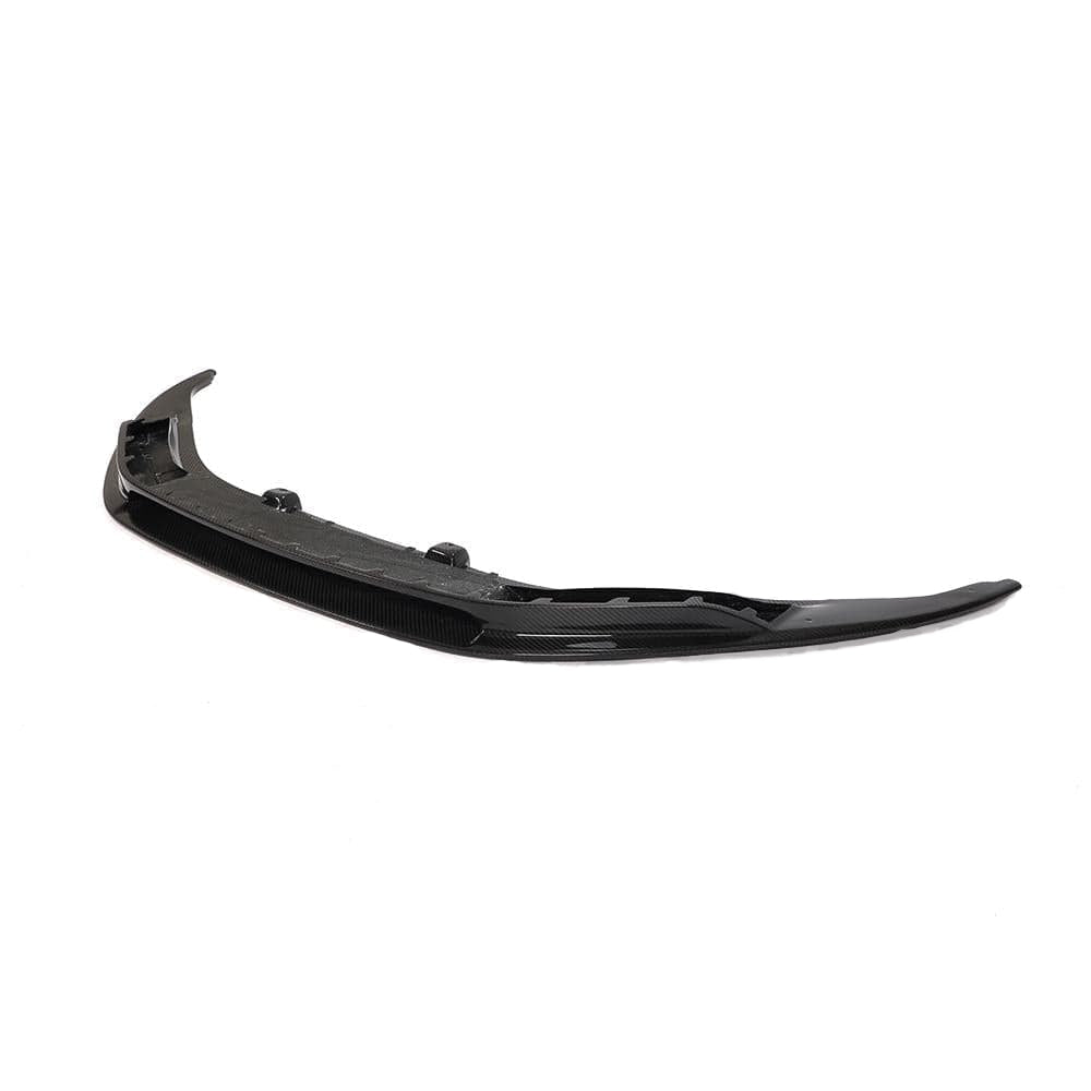 CT Carbon Audi R8 V10 Gen 2 carbon fibre splitter with V style design, showcasing its sleek, aerodynamic appearance.