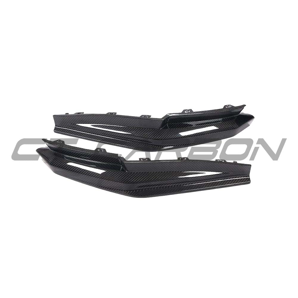 BMW G80 M3 full carbon fiber kit by CT Carbon, showcasing sleek, lightweight carbon fiber parts on a sports car.
