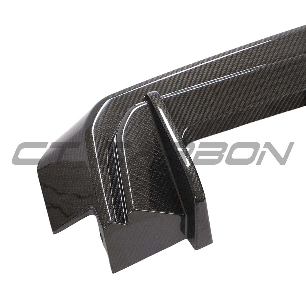 BMW G82 M4 full carbon fibre kit by CT Carbon, showcasing sleek carbon fiber panels and aerodynamic design elements.