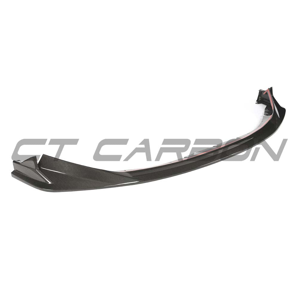 BMW G80 M3 full carbon fibre kit by CT Carbon, featuring lightweight, glossy carbon parts on a sleek car.
