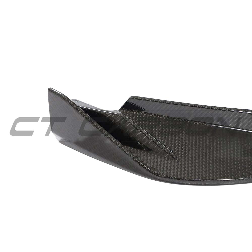 BMW G80 M3 full carbon fiber kit by CT Carbon, featuring lightweight, high-performance racing components on a sleek car.
