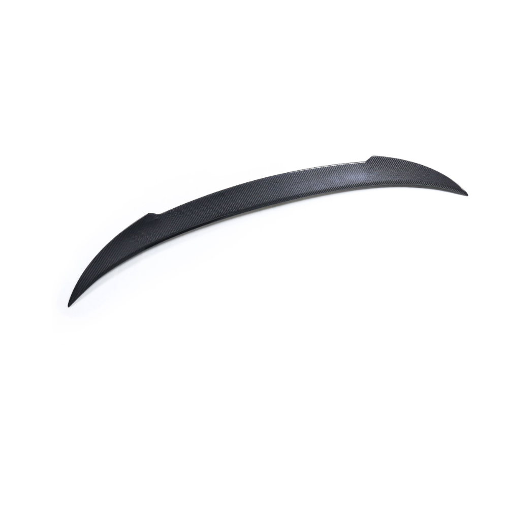 BMW 8 Series and M8 G16/F93 carbon fibre spoiler by CT Carbon, sleek aerodynamic design for sporty look and improved performance