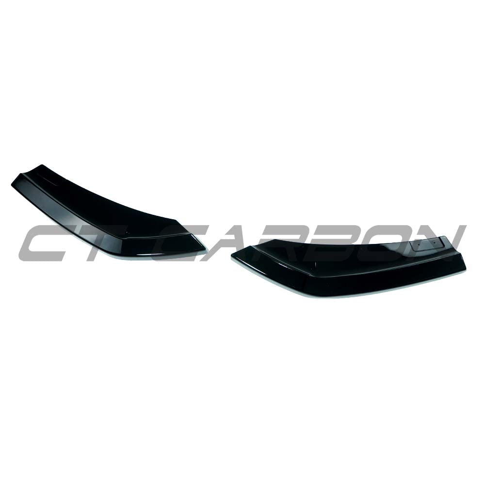 BMW X3 G01 2018-2021 rear bumper corners by CT Carbon, showing black carbon fiber bumper corner protectors on vehicle.