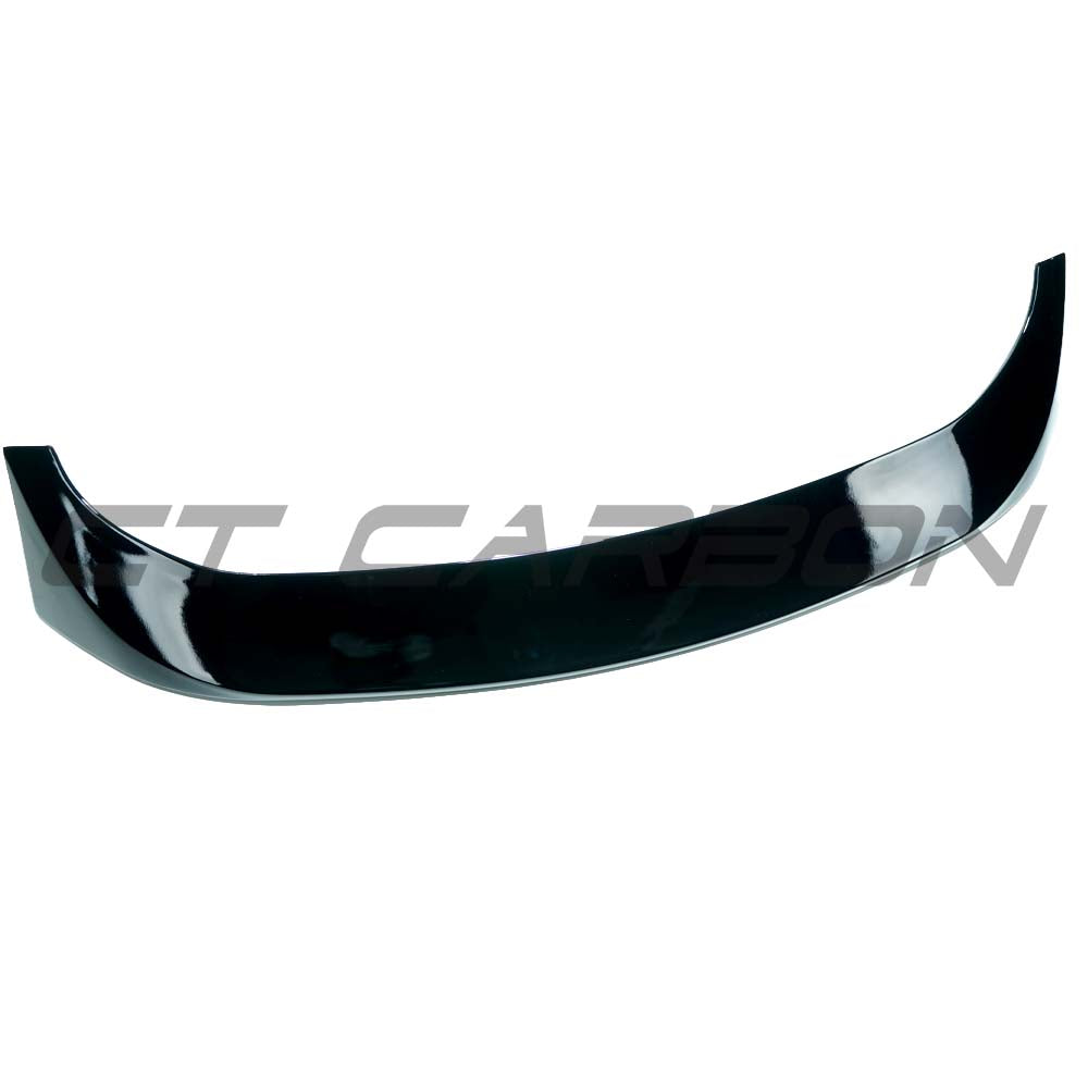Gloss black BMW G31 5 Series Touring spoiler by CT Carbon, rear view showing sleek aerodynamic design.