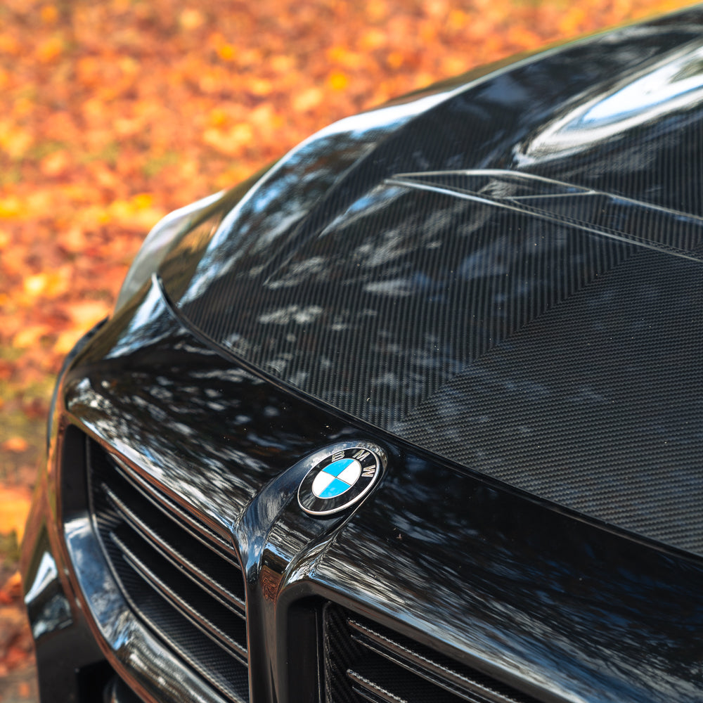 BMW G87 M2 CT Carbon full car conversion kit featuring carbon fibre body panels and aerodynamic enhancements.