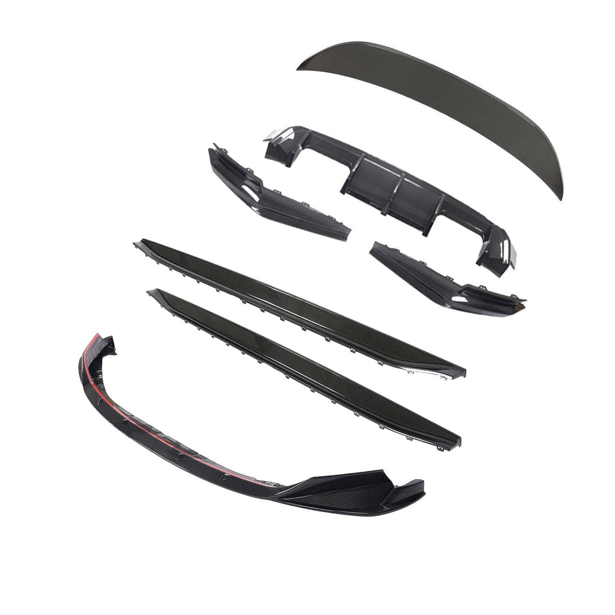BMW G80 M3 full carbon fibre kit by CT Carbon, featuring a sleek, lightweight design for enhanced performance and style.