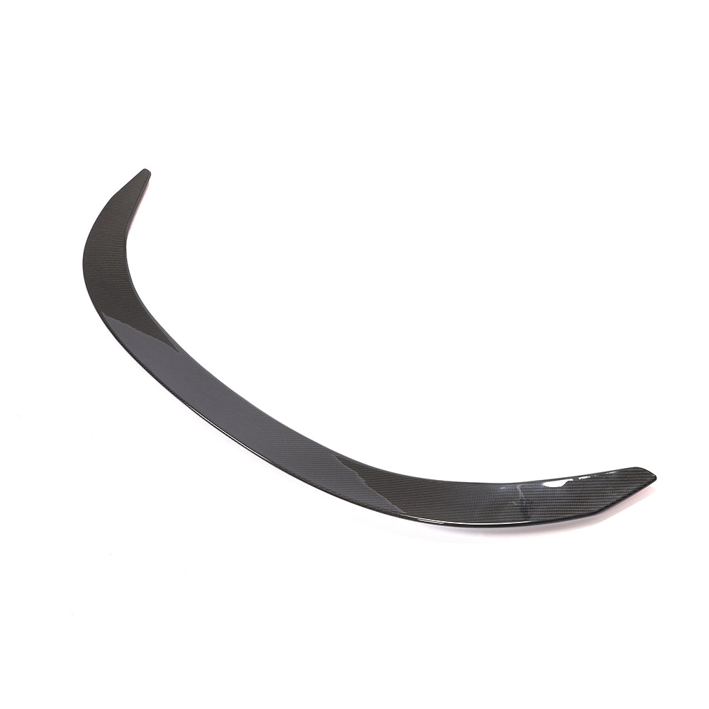 BMW 8 Series and M8 G15/F92 carbon fiber spoiler by CT Carbon, sleek aerodynamic design for 2019-2025 models.